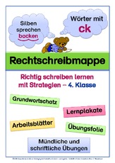 Wörter mit ck, Silben, Kl. 4.pdf